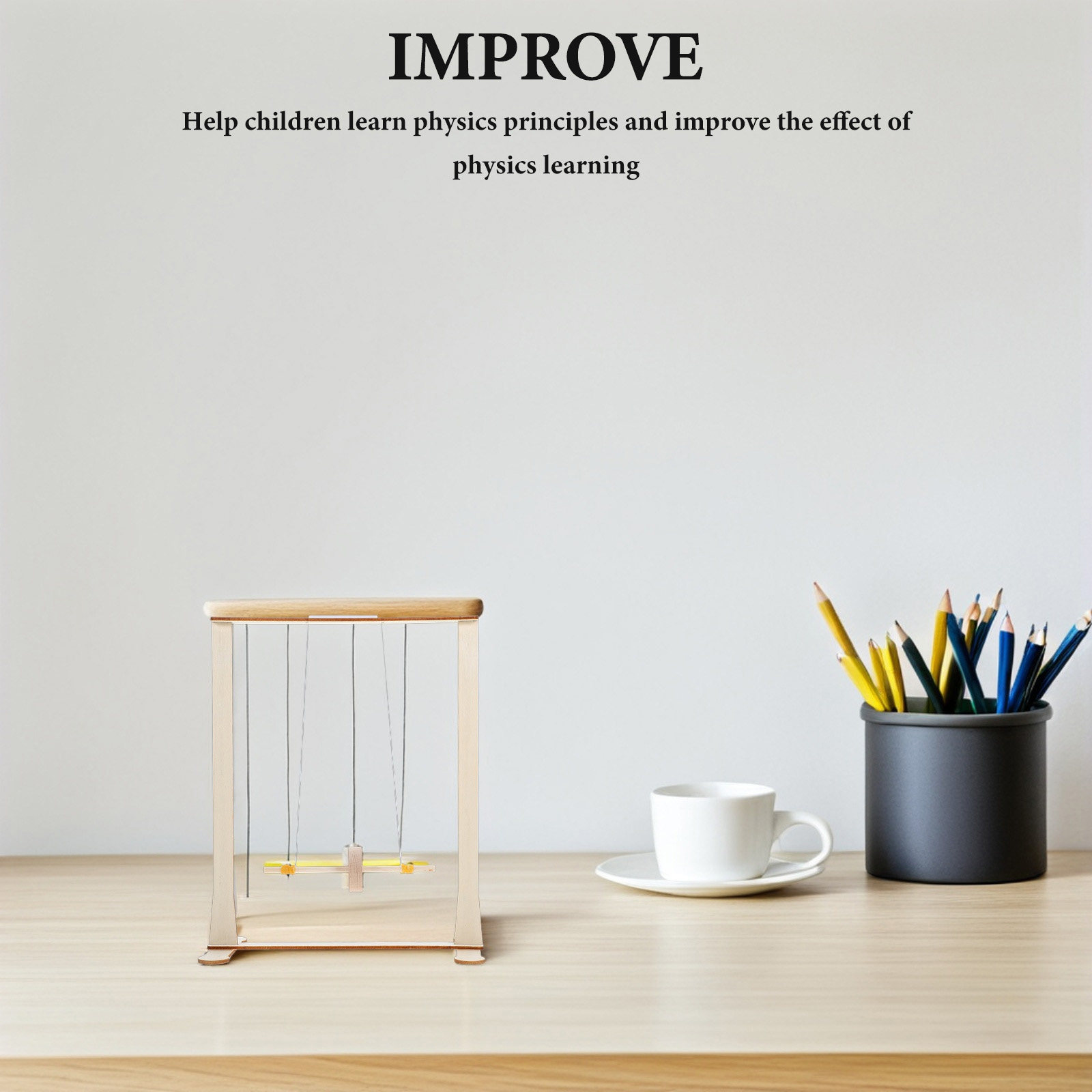 Science Project Kit - Kit sperimentale in legno Maxwell Gravity