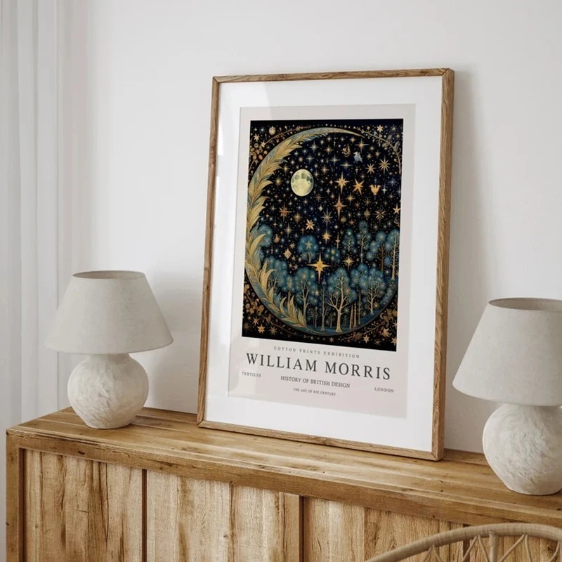 Vintage Luna e Stelle William  - Star Map Poster recensione e prezzo
