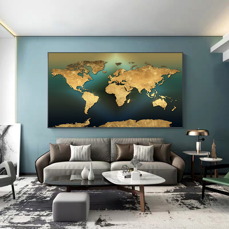 Mappa del mondo moderna e mini - Star Map Poster recensione e prezzo